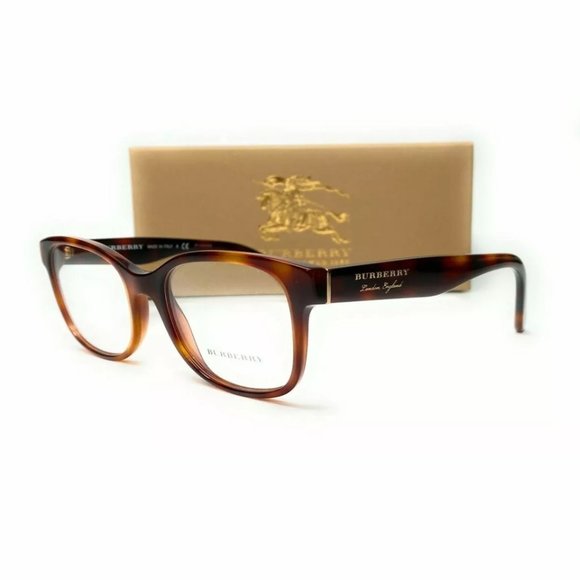 Burberry Women's Light Havana Eyeglasses!